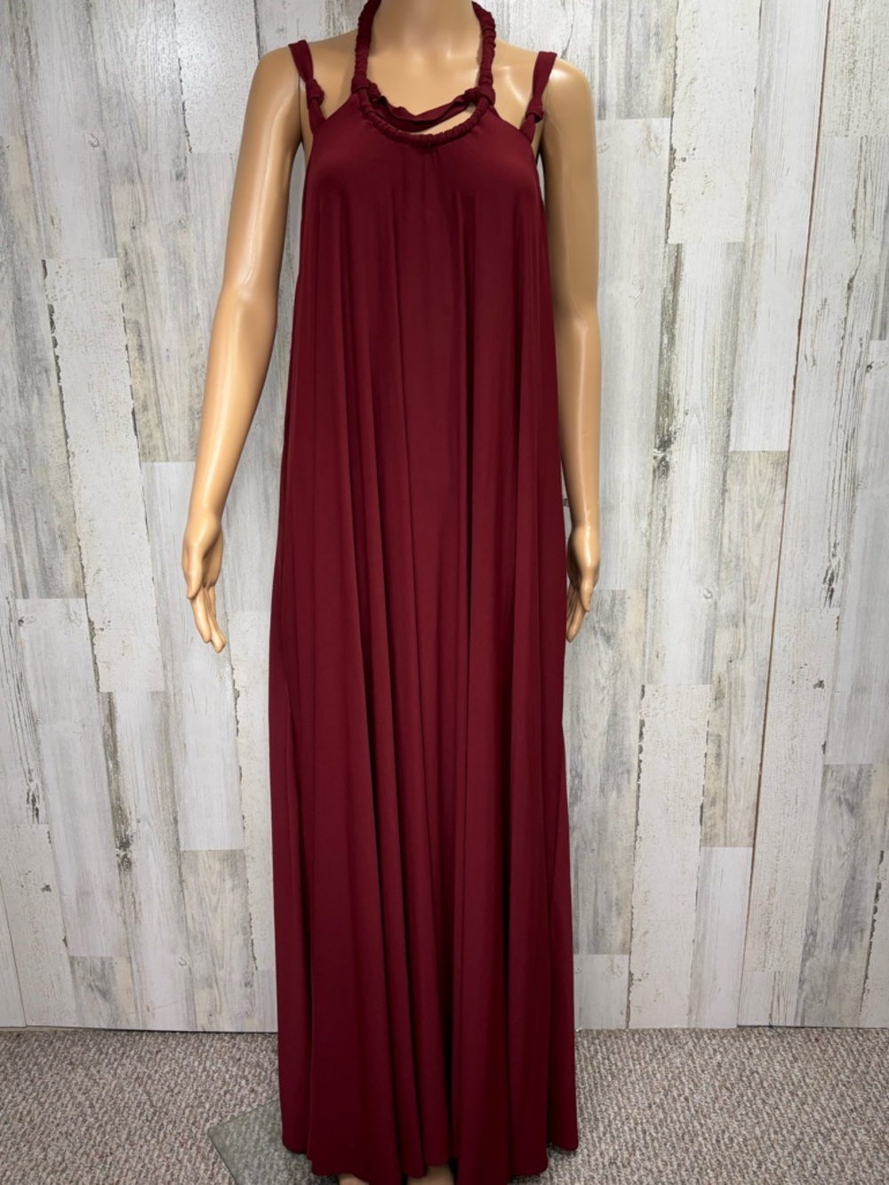 Zara Sleeveless Flowy Maxi Dress with Strappy Neckline Limited Edition - Picture 5 of 14
